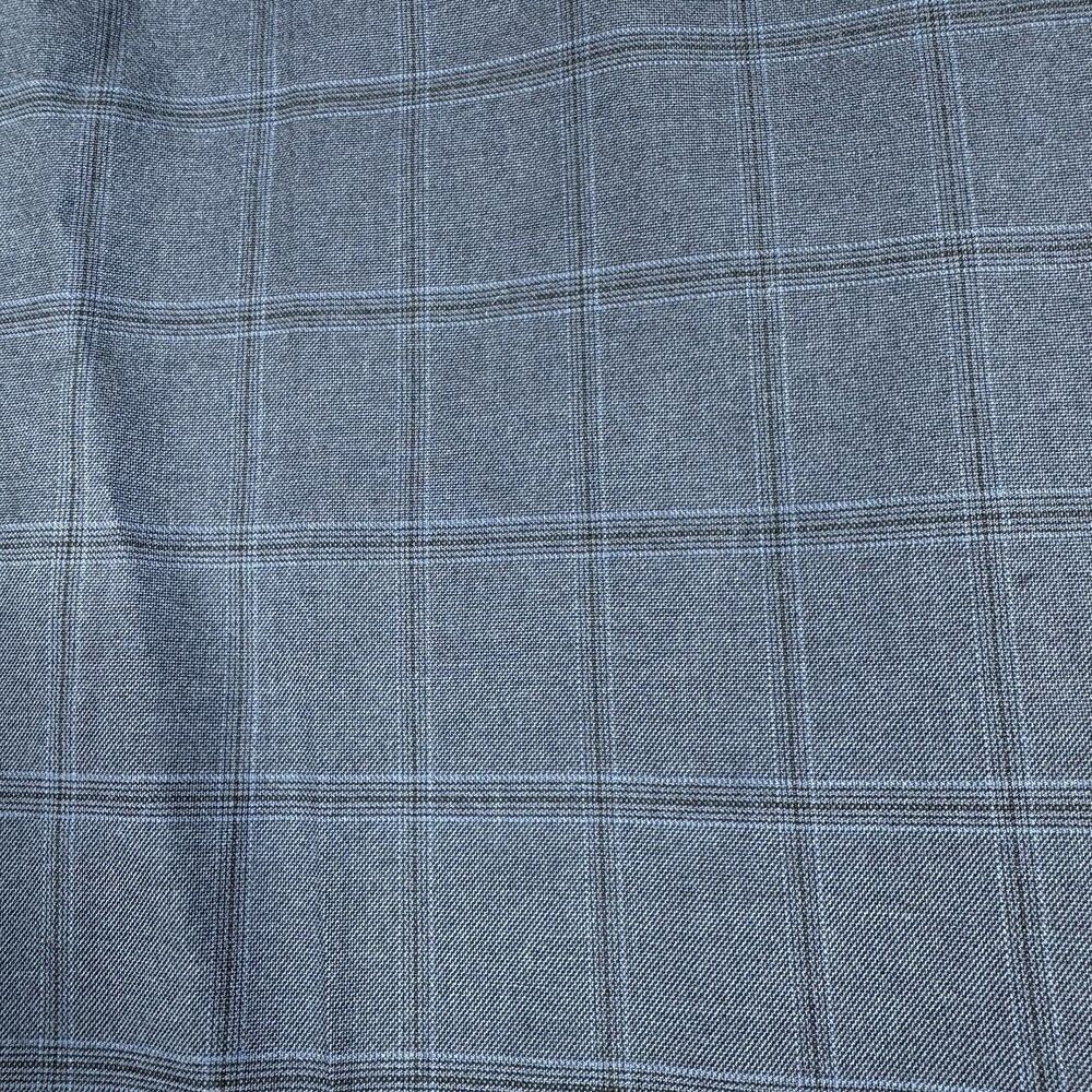 Ralph Lauren The Comfort Flex Pant Men's 42x29 Flat Front Navy Plaid Casual NWT - Picture 12 of 15